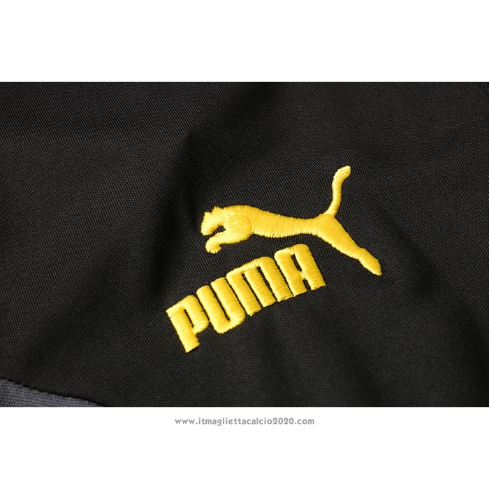 Maglia Polo Borussia Dortmund 2020 2021 Grigio